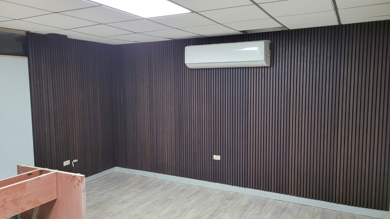 Clean modern open-plan office